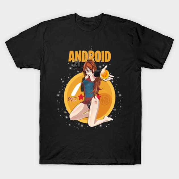 Android 21 T-Shirt by AnimeWorld